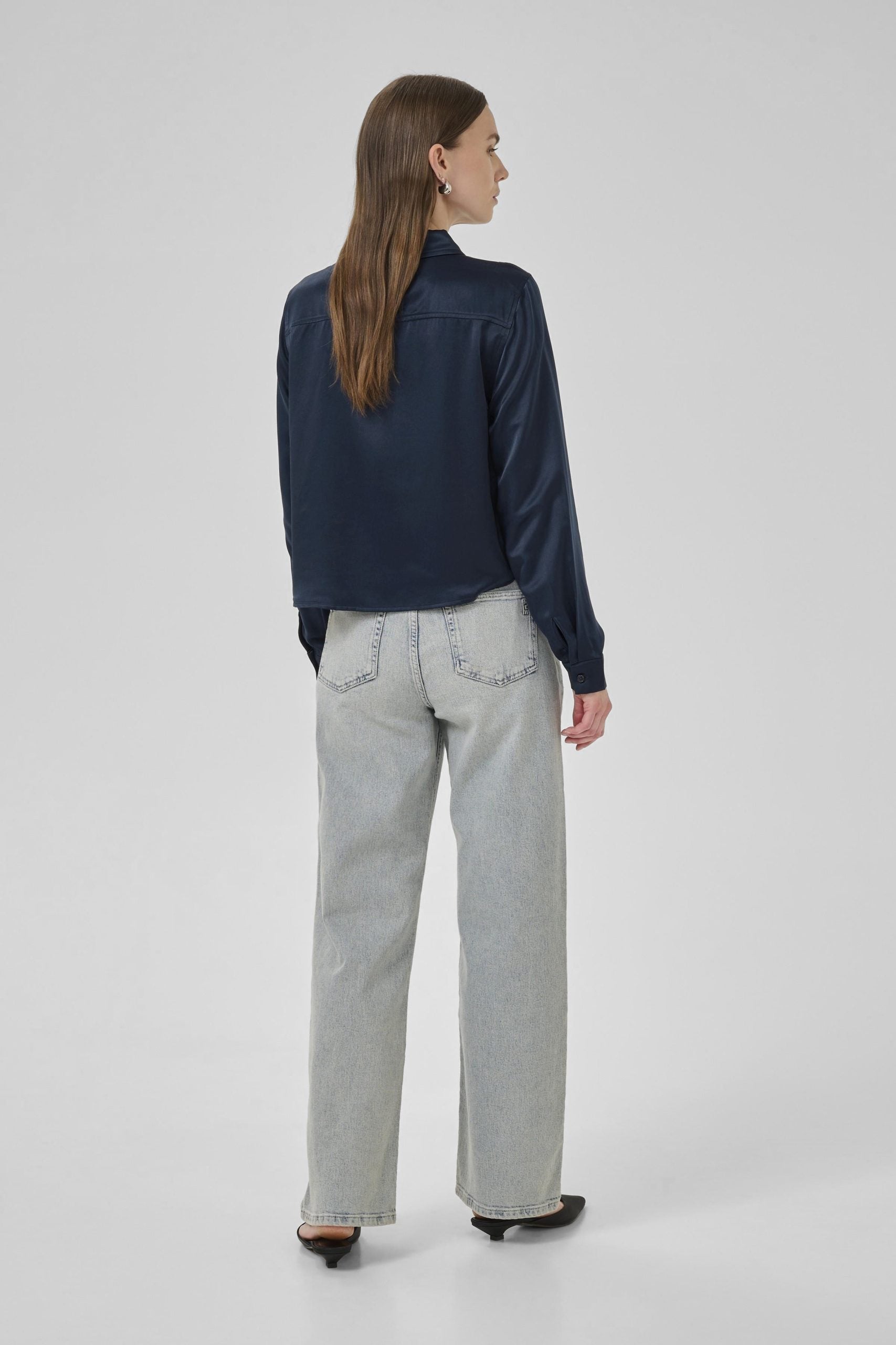 My Essential Wardrobe EstelleMW Short Shirt Blouse after midnight