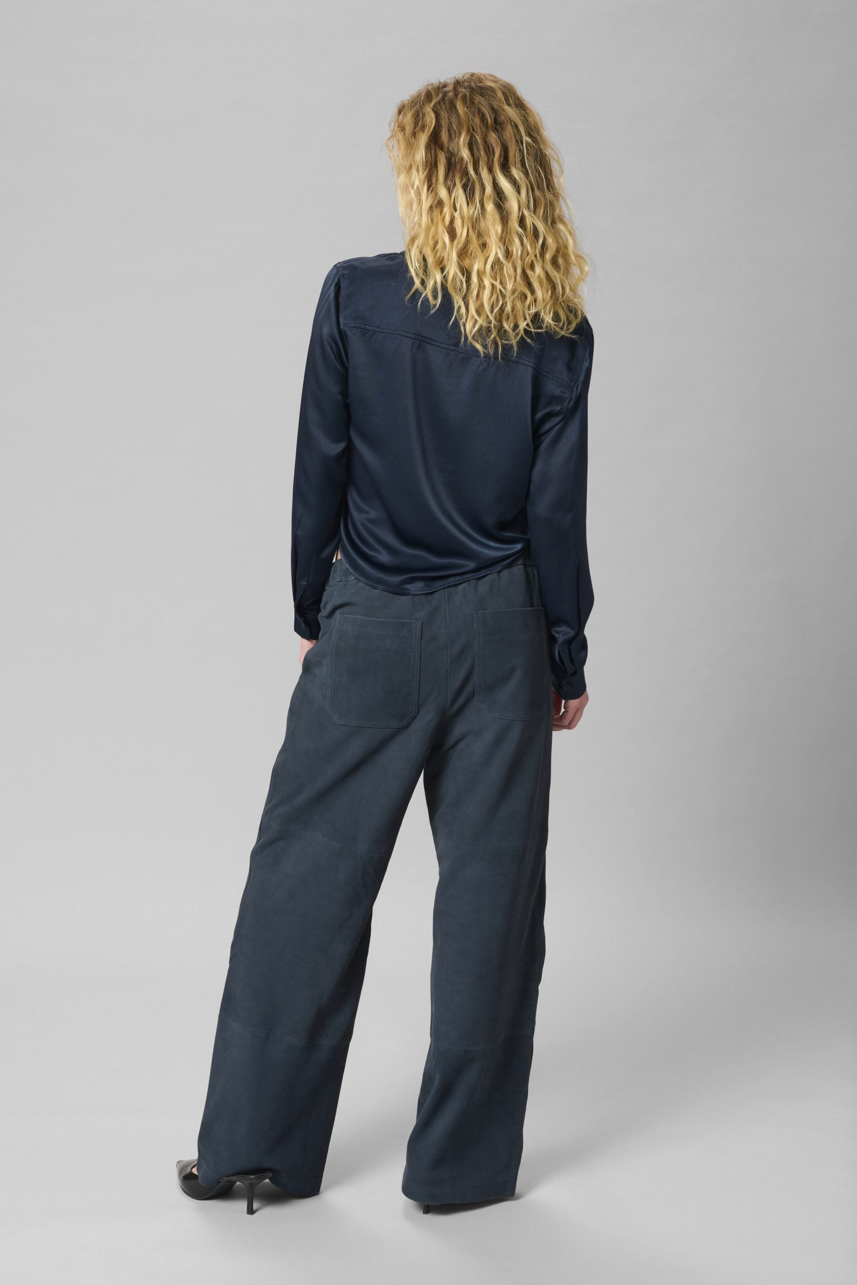 My Essential Wardrobe EstelleMW Short Shirt Blouse after midnight