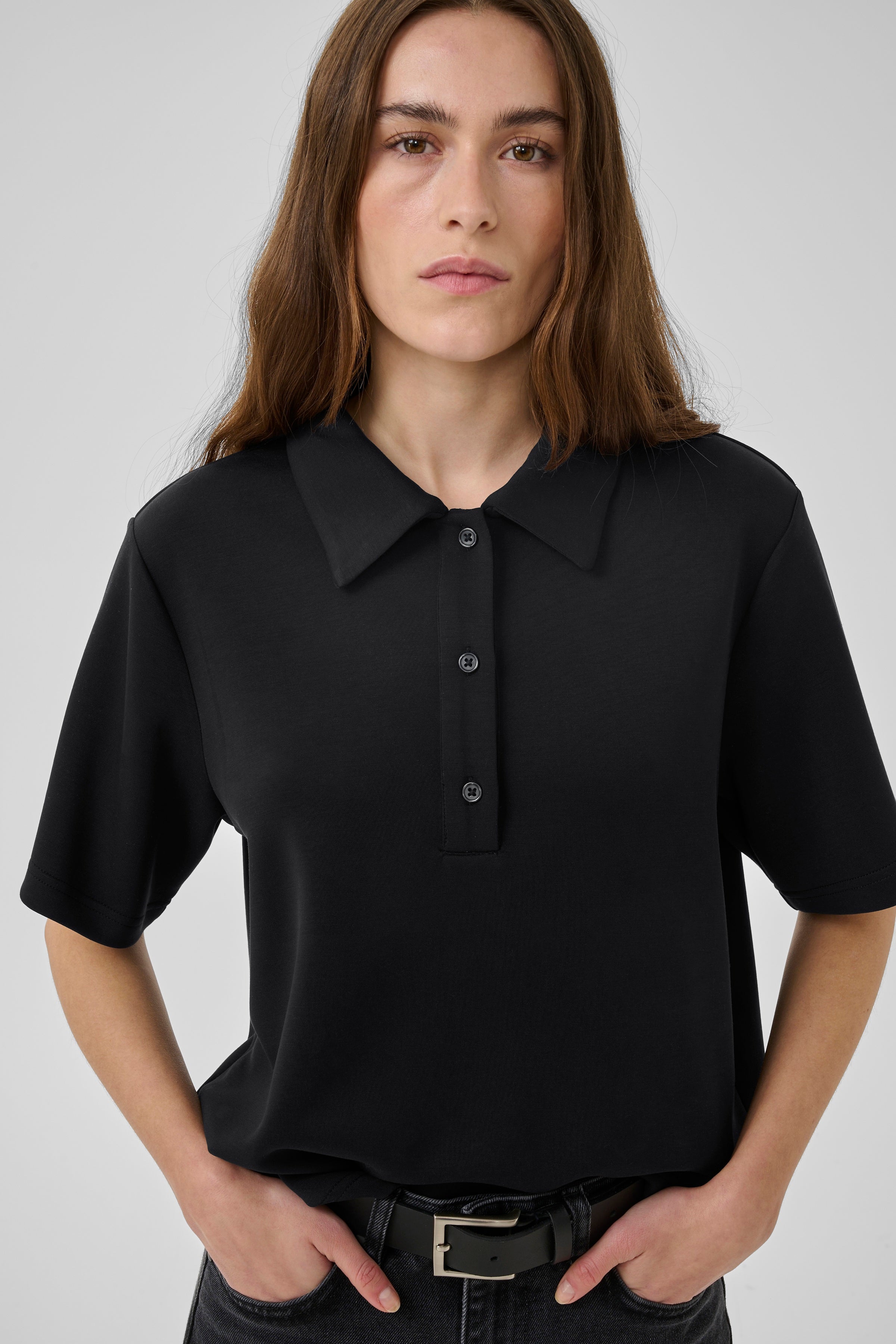 My Essential Wardrobe MWHelle Polo Tee