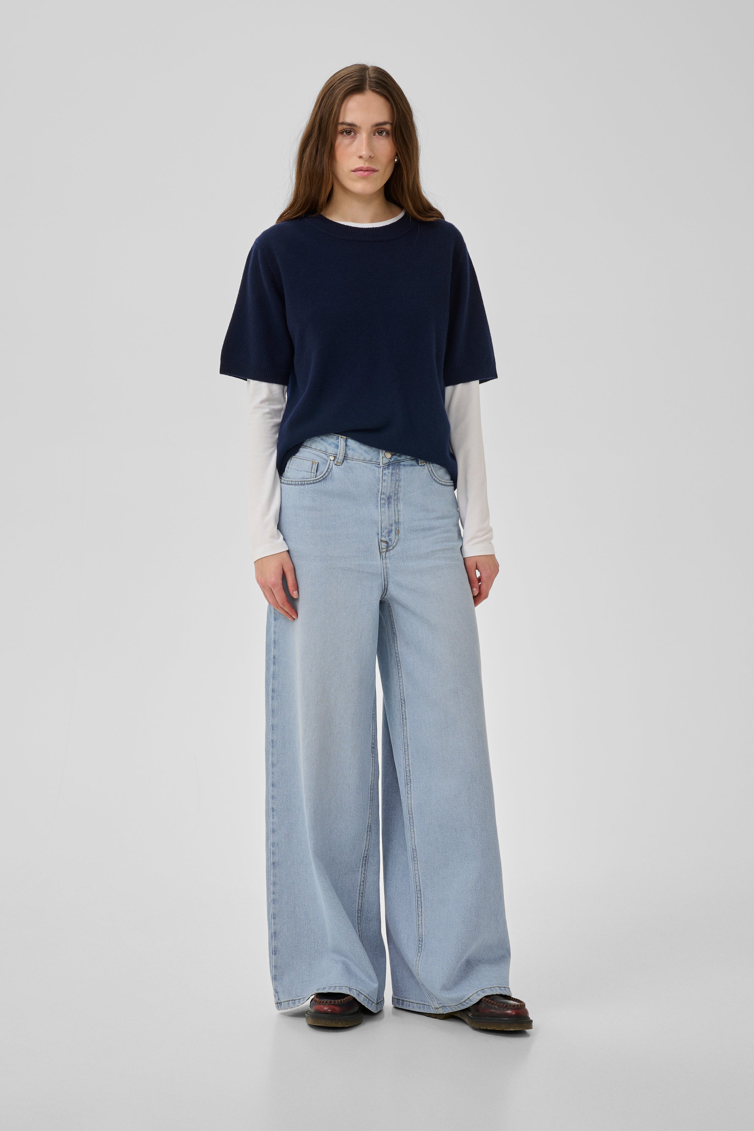 My Essential Wardrobe Jessie 139 Low Crotch X Wide L33 light blue