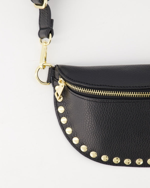 Debby Tas Leer Studs T288 zwart