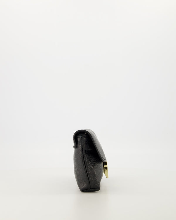 Hilary Clutch Leer T224 zwart