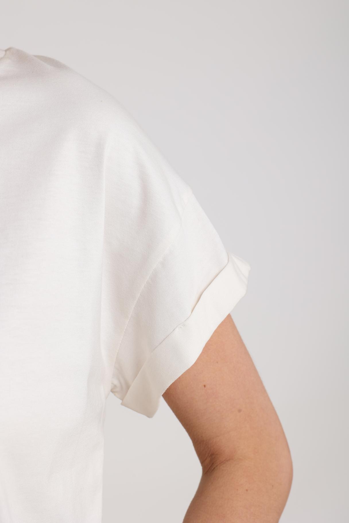 Nukus Lou Shirt offwhite gold