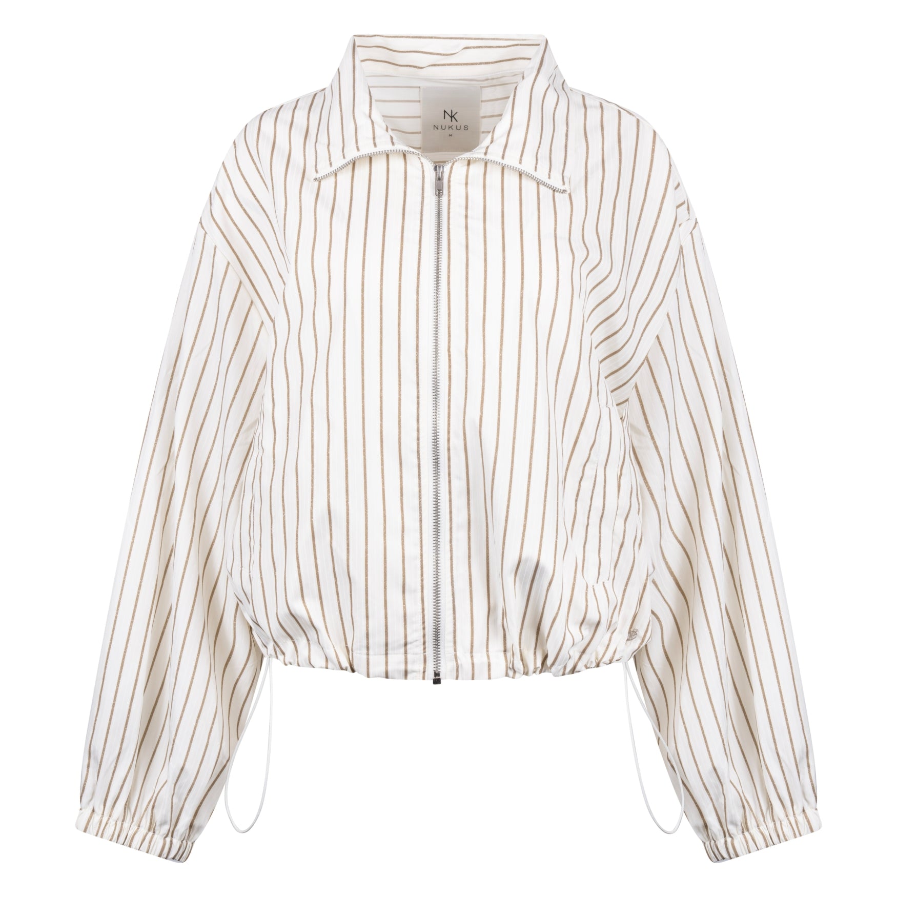 Nukus Jade Jacket Stripe offwhite / sand