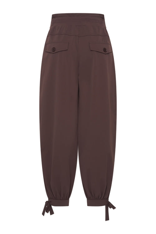 Mi Piace Travelstof Balloon Broek 202956 Espresso