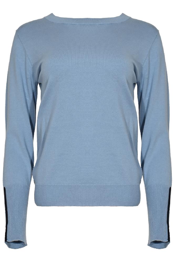 Maicazz Plume Sweater faded blue