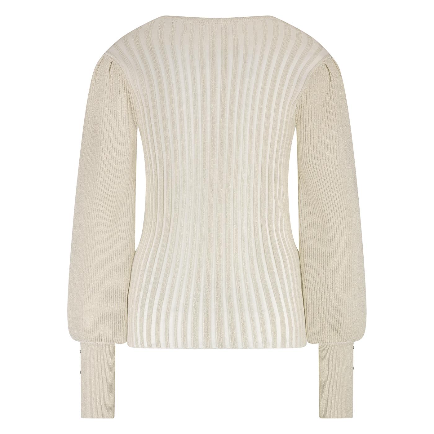 Nukus Mulberry Pullover Lurex off white