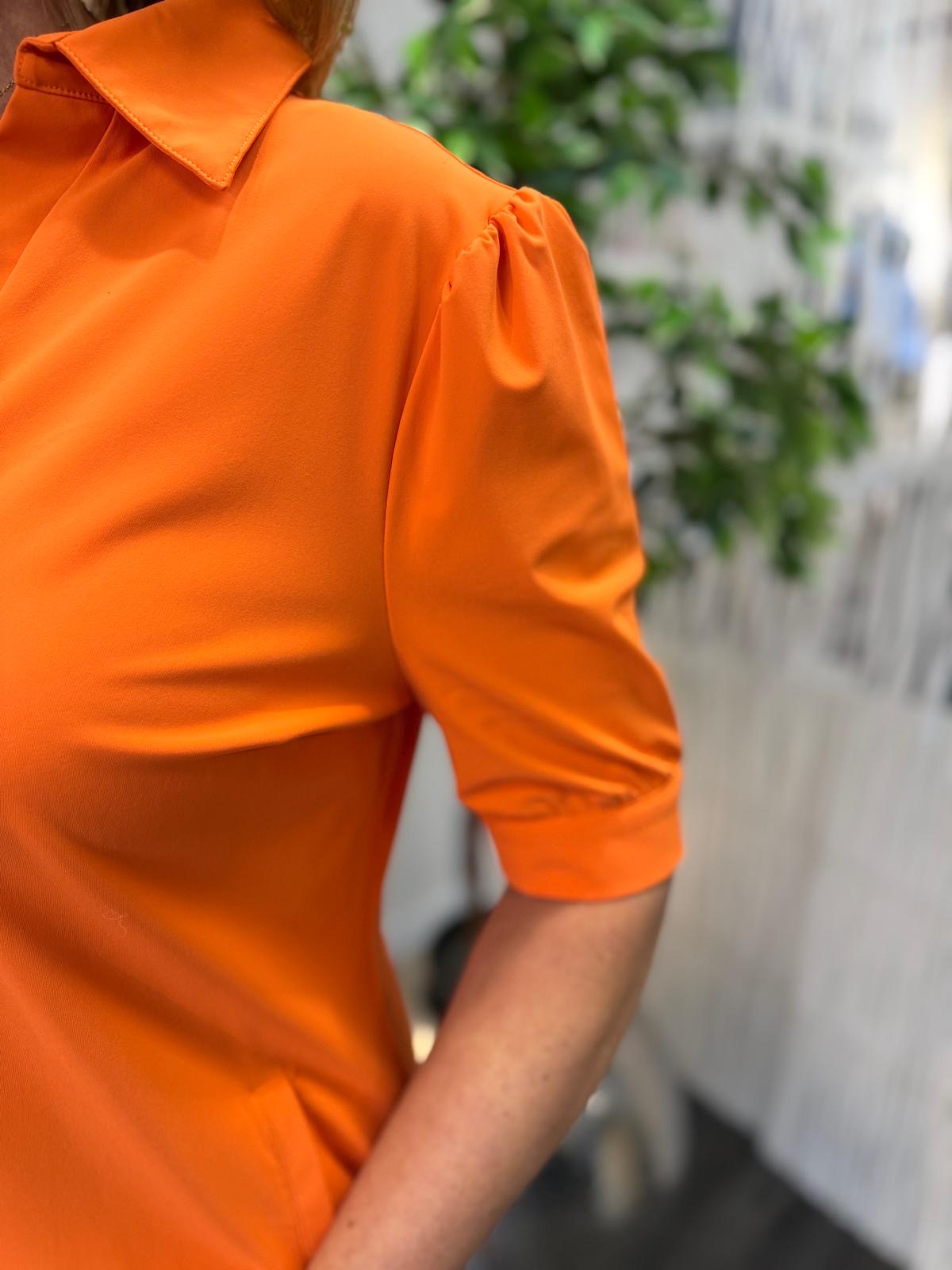 Mi Piace Travelstof Jurk 202605 orange