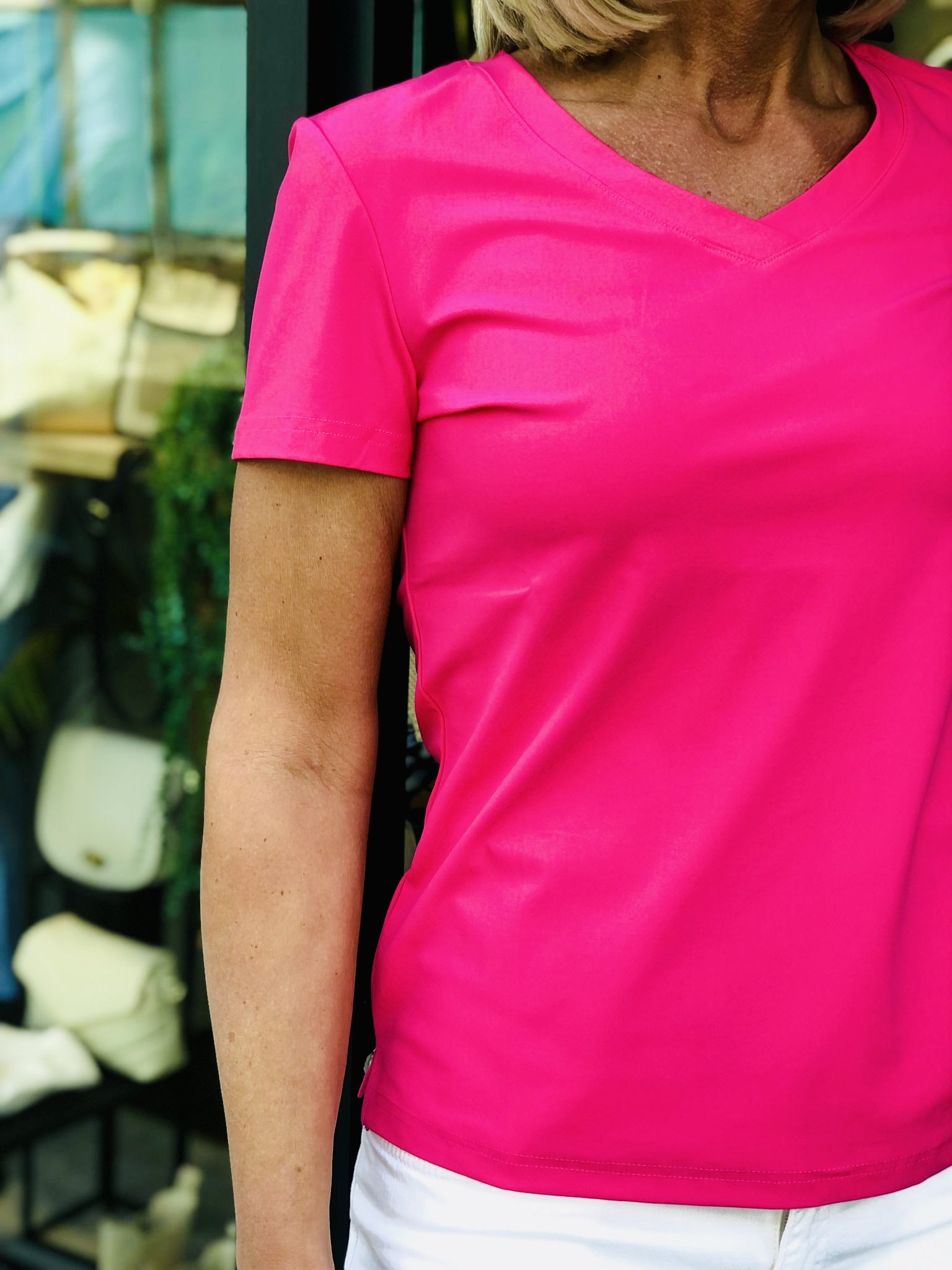 Mi Piace Travelstof Top fuchsia 202080 vanaf xs