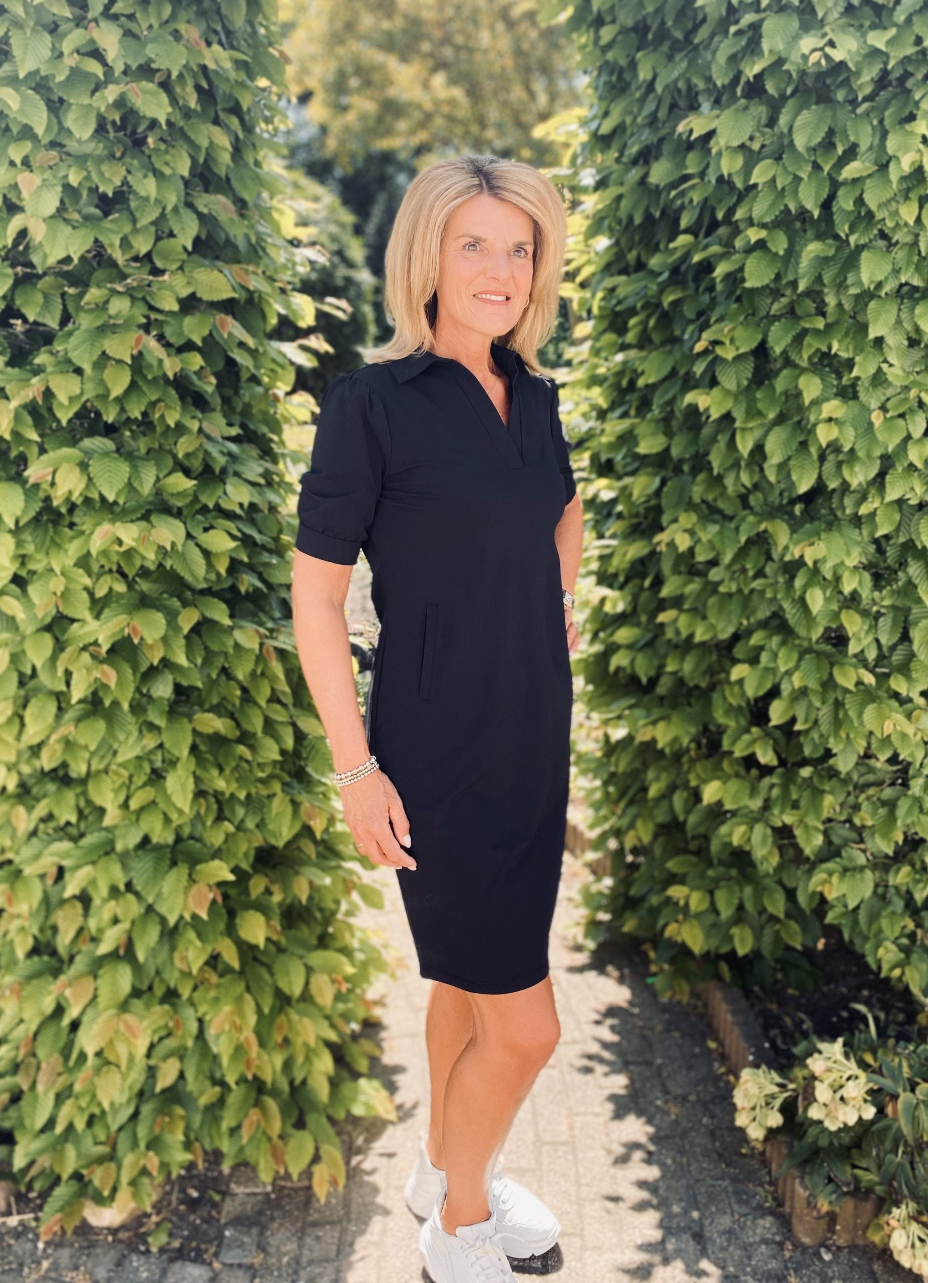 Mi Piace Travelstof Jurk zwart 202605