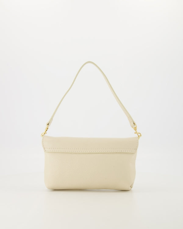Hilary Clutch Leer T224 ecru