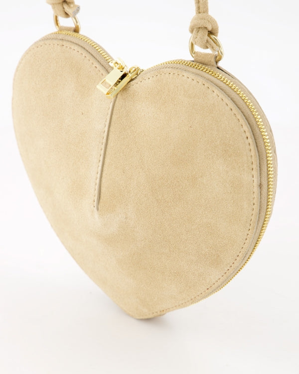 Lamour Hart Tas Suede zand T443