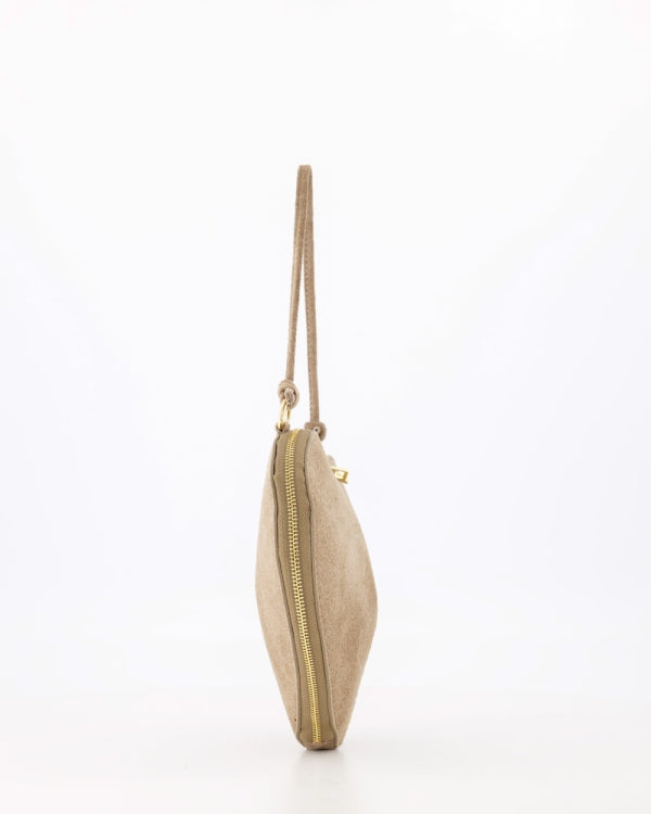 Lamour Hart Tas Suede taupe T443