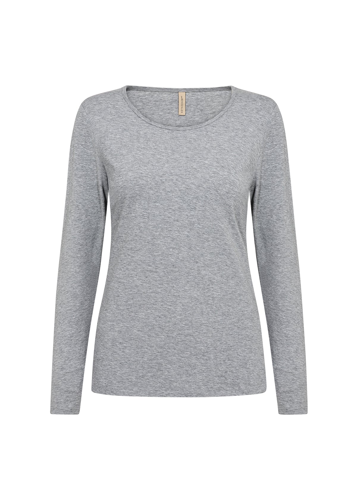 SoyaConcept Pylle 2 Top medium grey melange