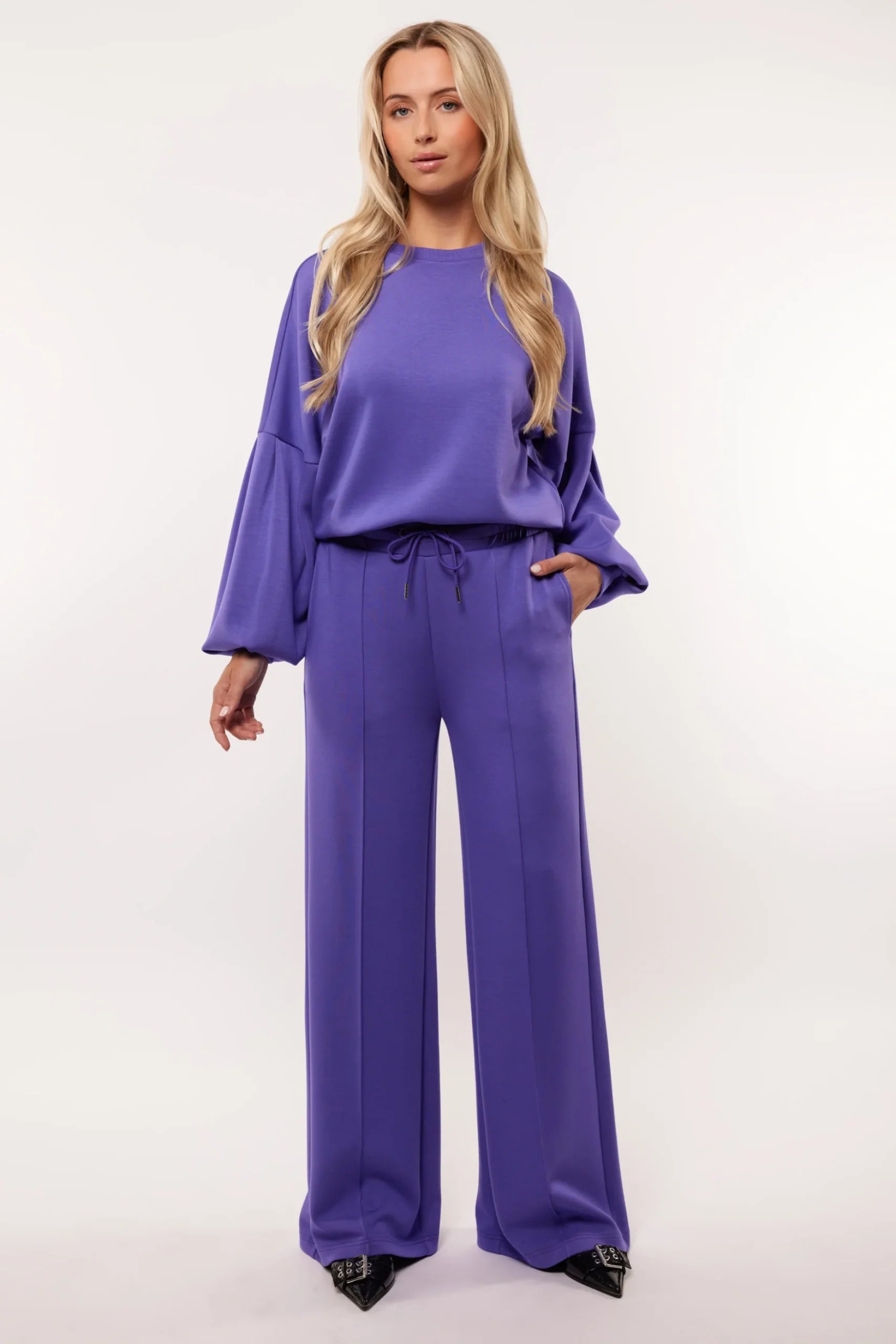 Fluresk comfy Rover Broek cool purple