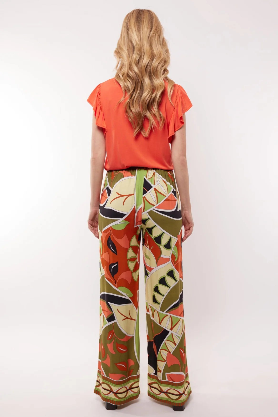 C&S Bibian Broek offwhite/ocean