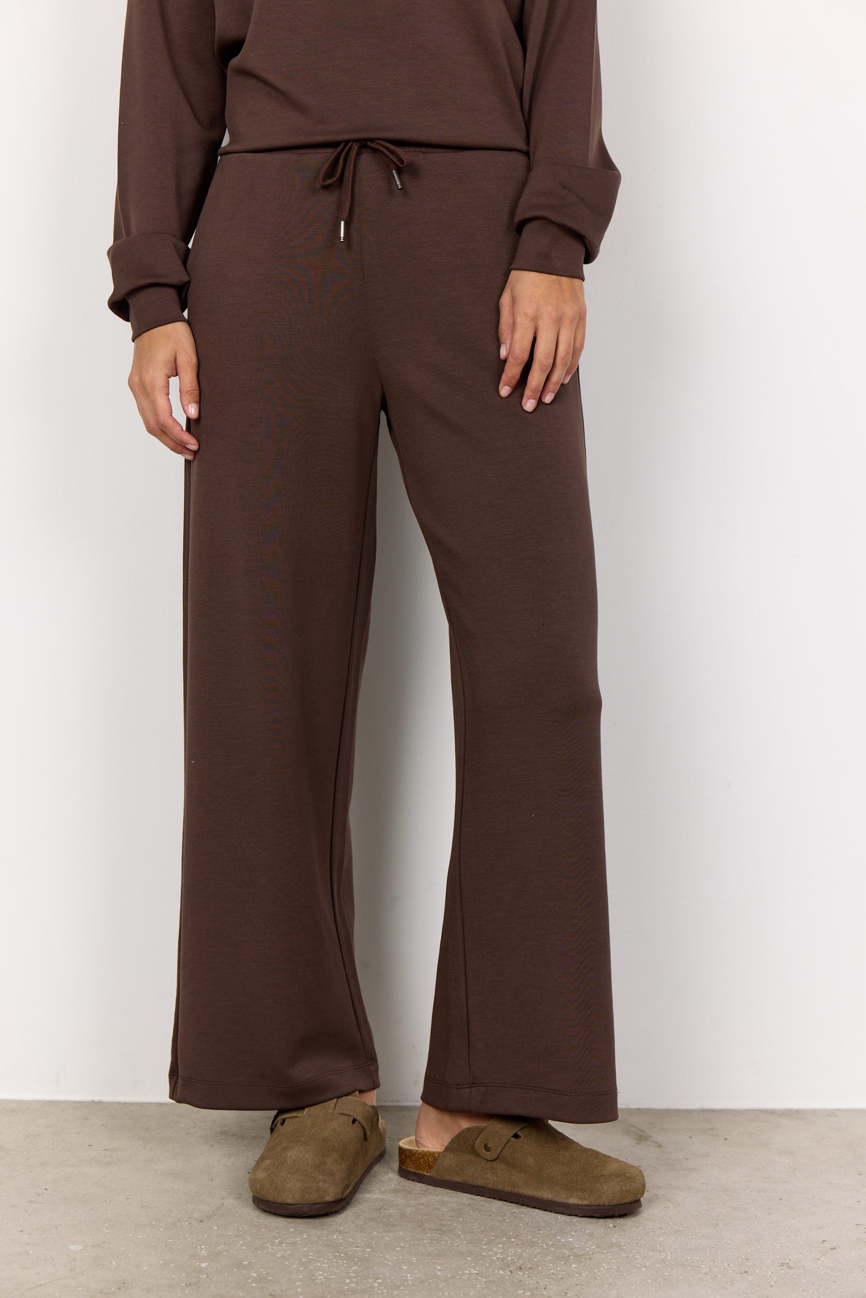 SoyaConcept Banu 33 Ankle Pant Broek hot fudge