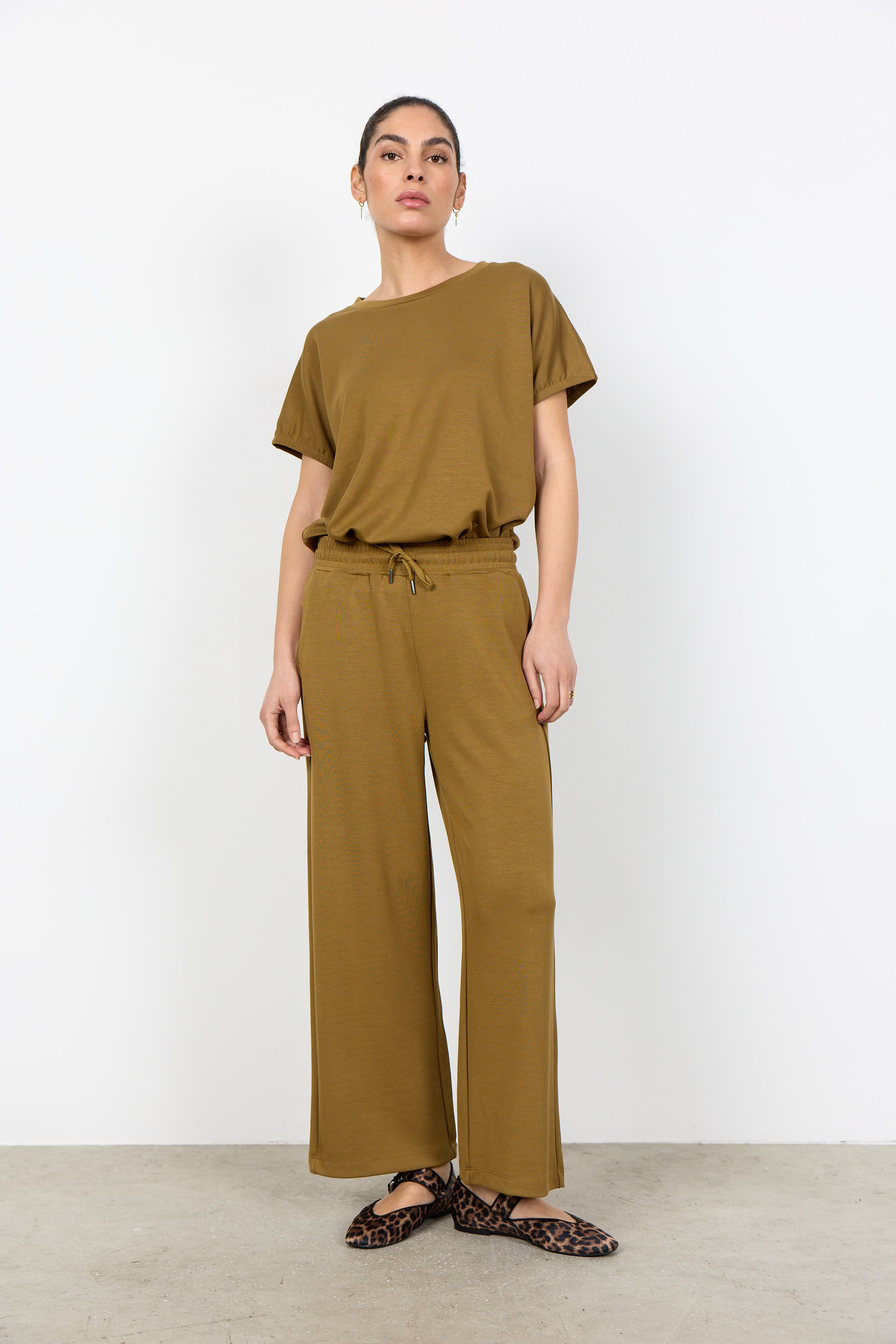 SoyaConcept Banu 33 Ankle Pant Broek butternut