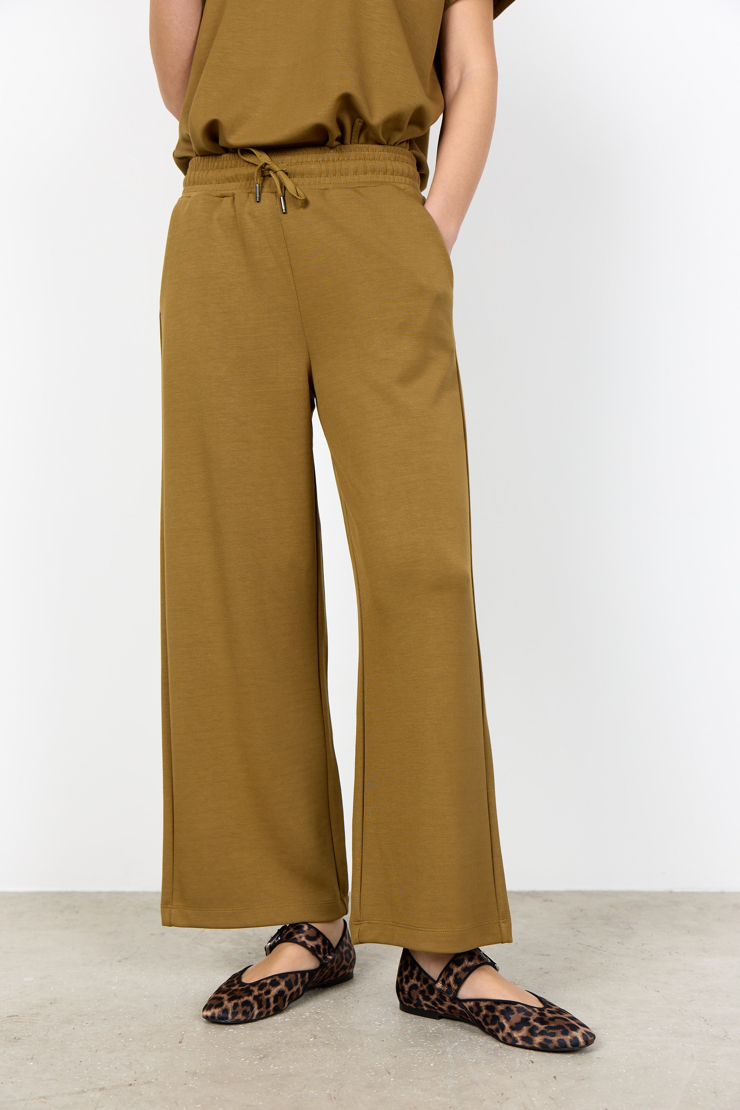 SoyaConcept Banu 33 Ankle Pant Broek butternut