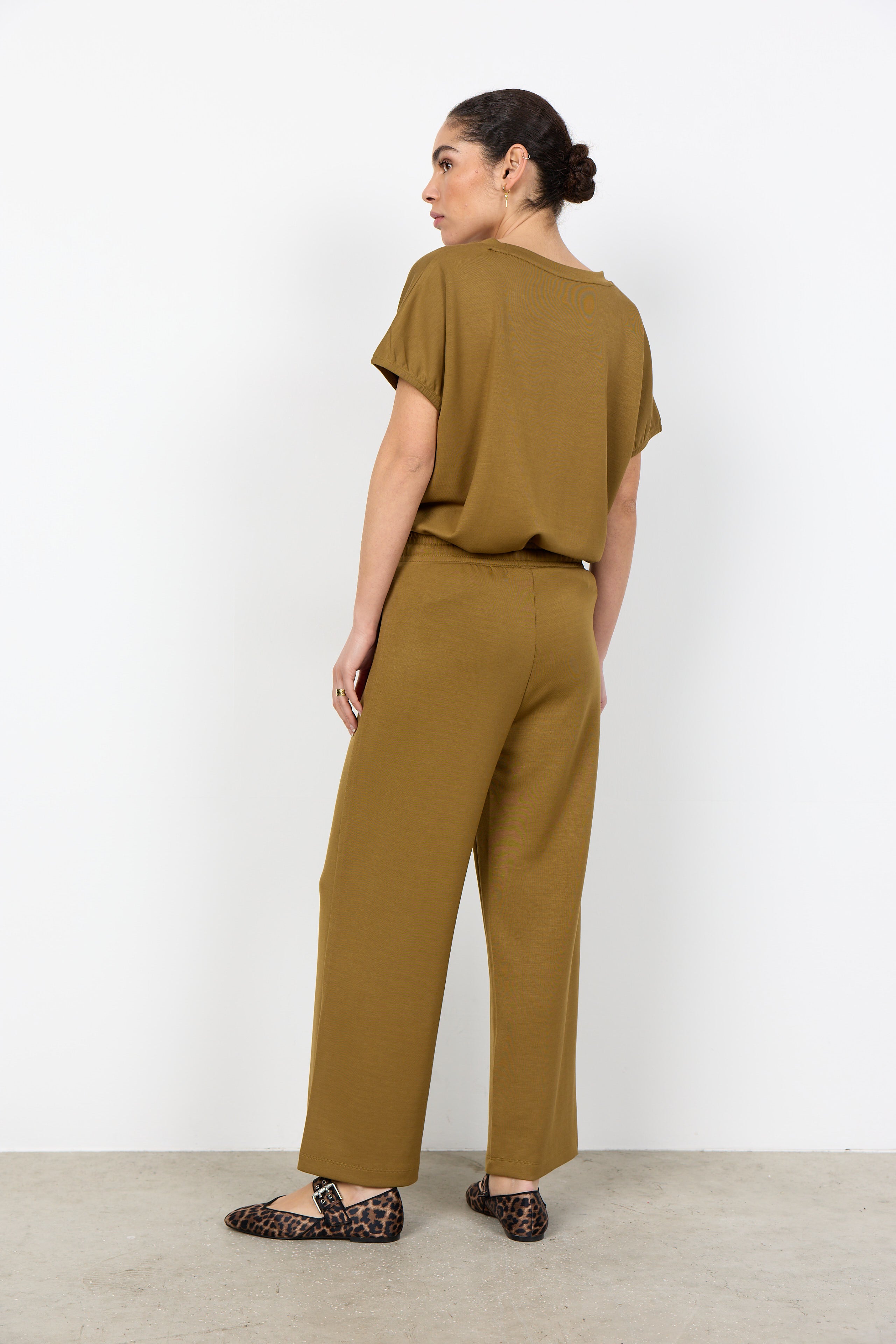 SoyaConcept Banu 33 Ankle Pant Broek butternut
