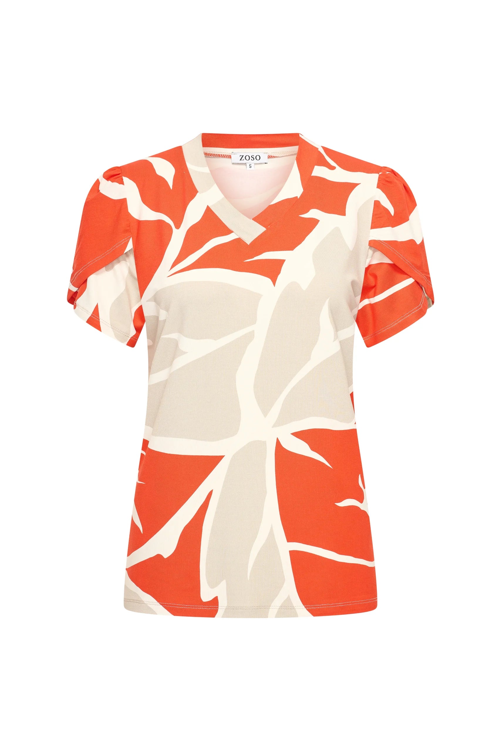 Zoso June Top orange sand