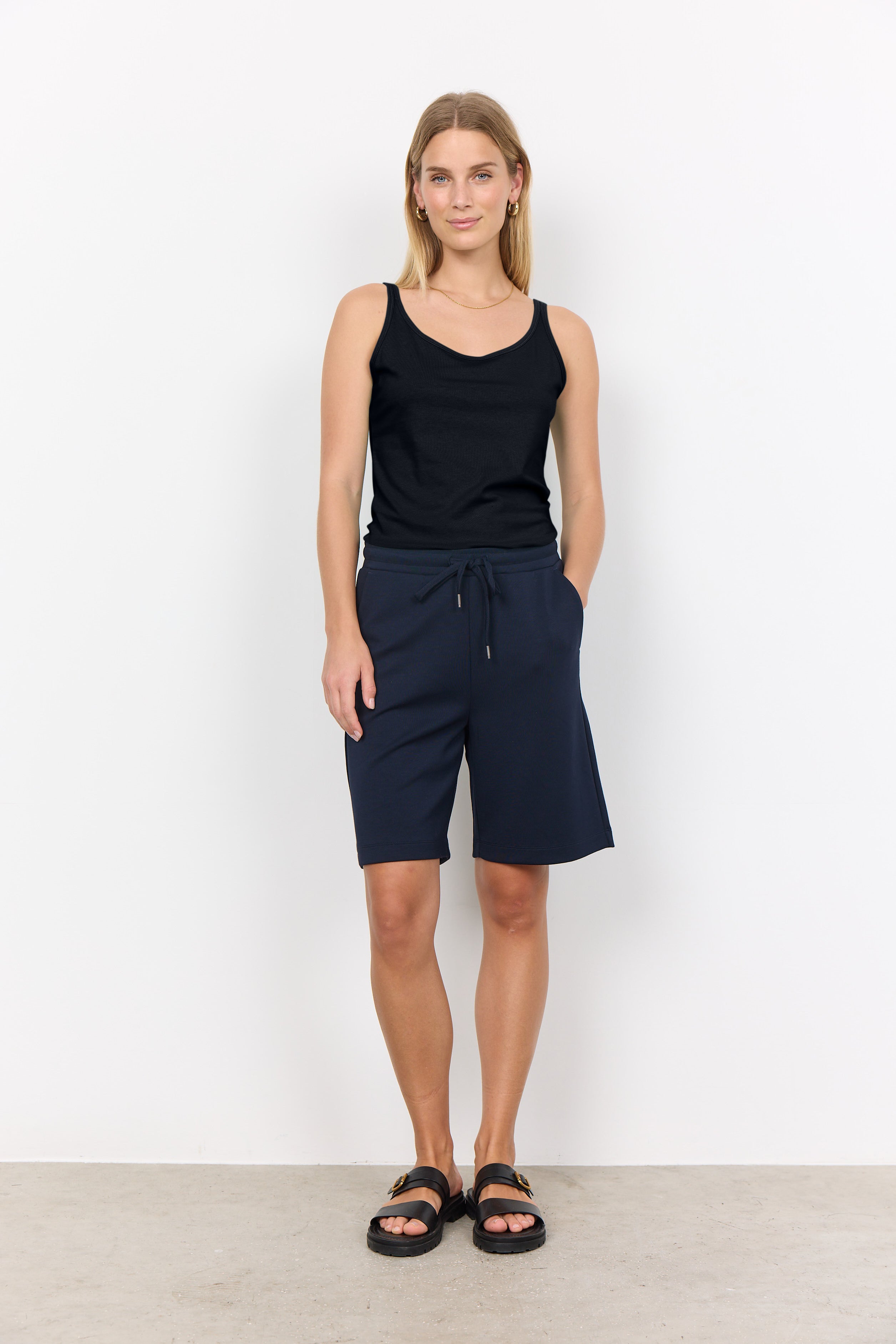 SoyaConcept Banu 78 Short donkerblauw