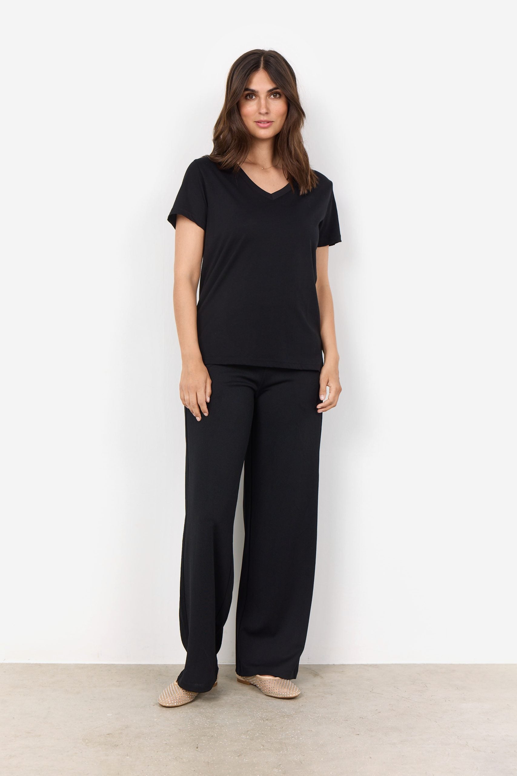 SoyaConcept Derby 2 Shirt zwart