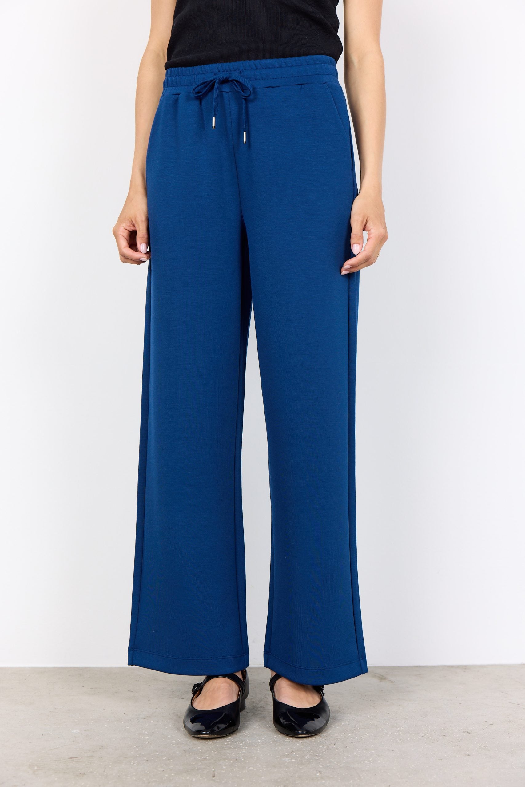 SoyaConcept Banu 116 Broek Wijde Pijp estate blue