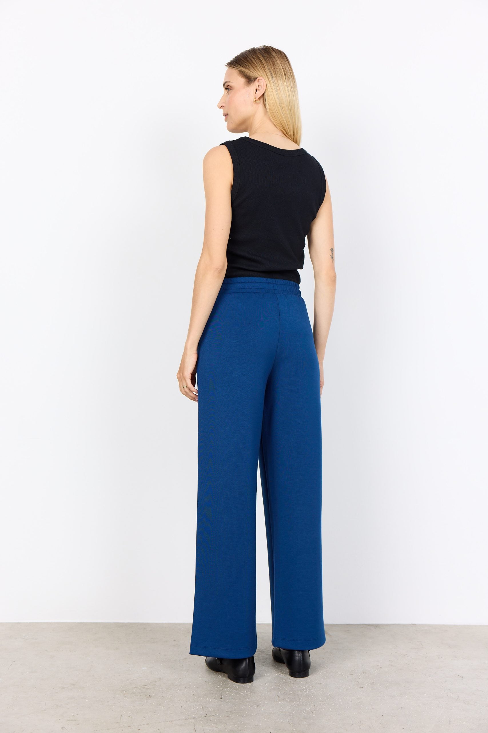 SoyaConcept Banu 116 Broek Wijde Pijp estate blue