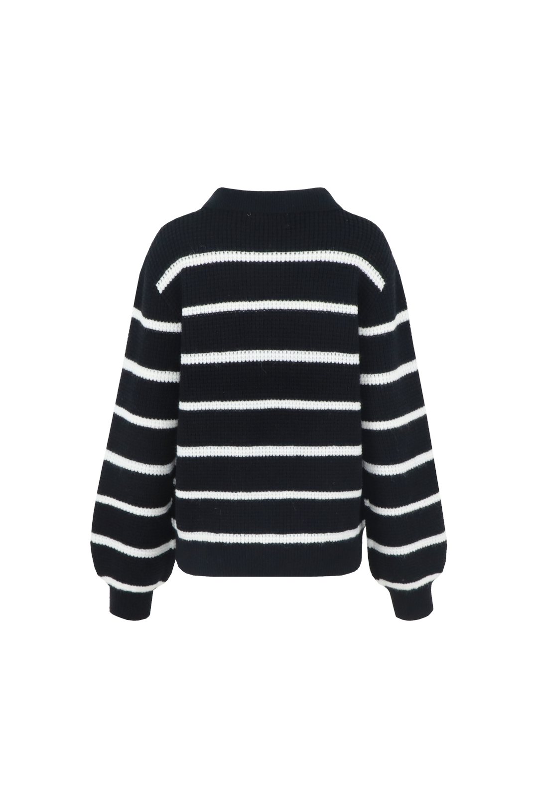 G-maxx Danica Knitting Sweater zwart offwhite