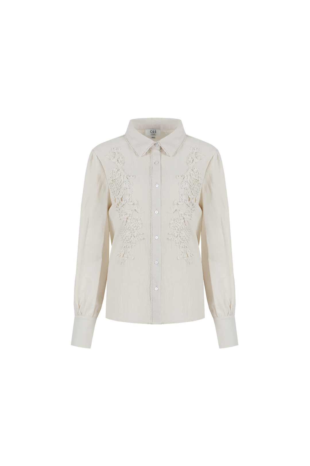 C&S Linsey Blouse ecru