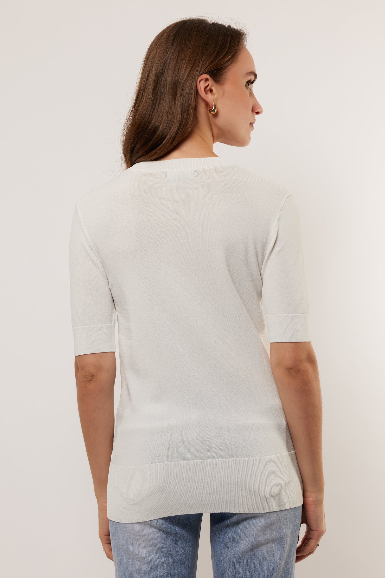 G-maxx Camillia Knitting Top offwhite