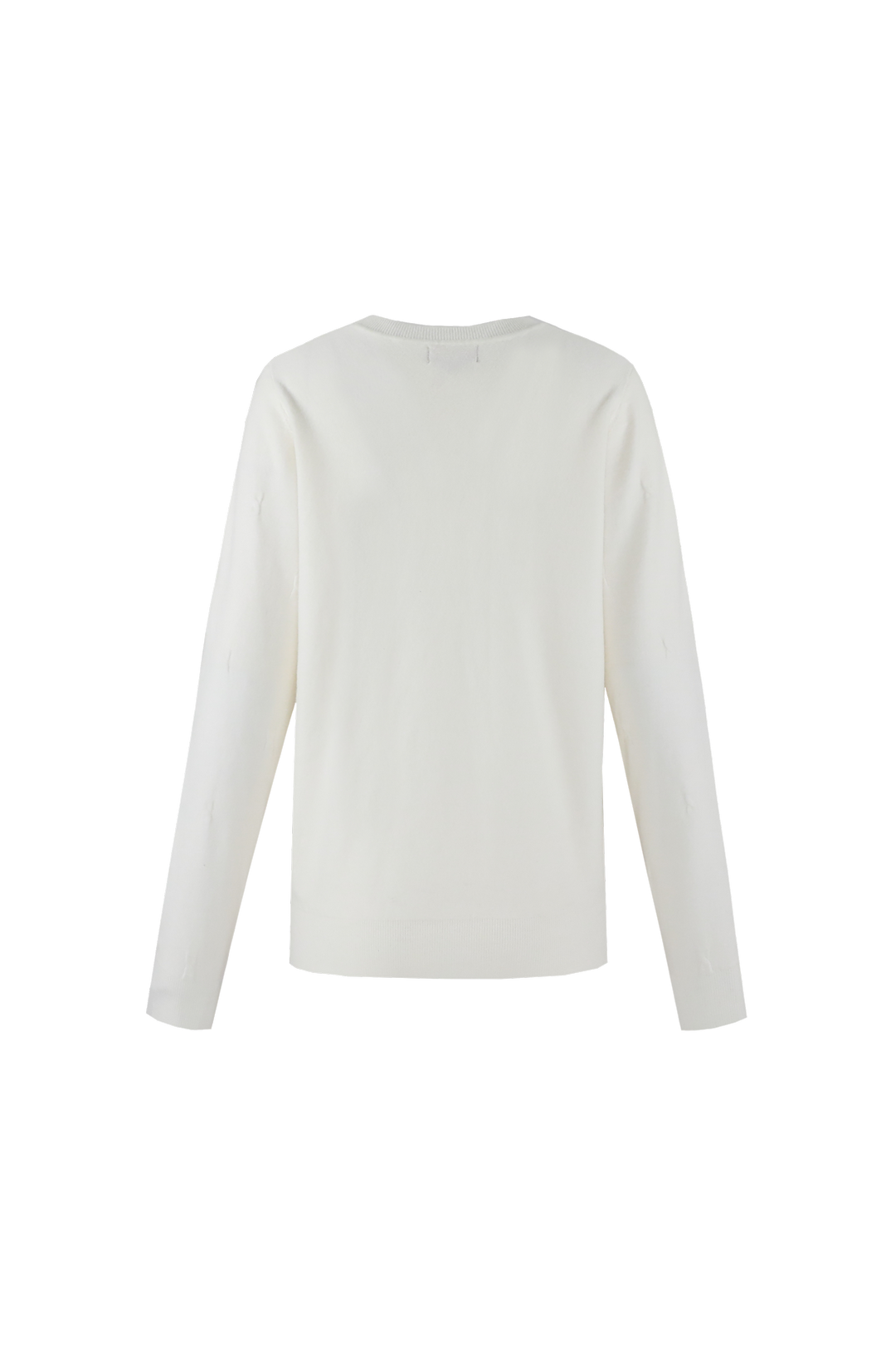 C&S Kathleen Knit Pullover wool white