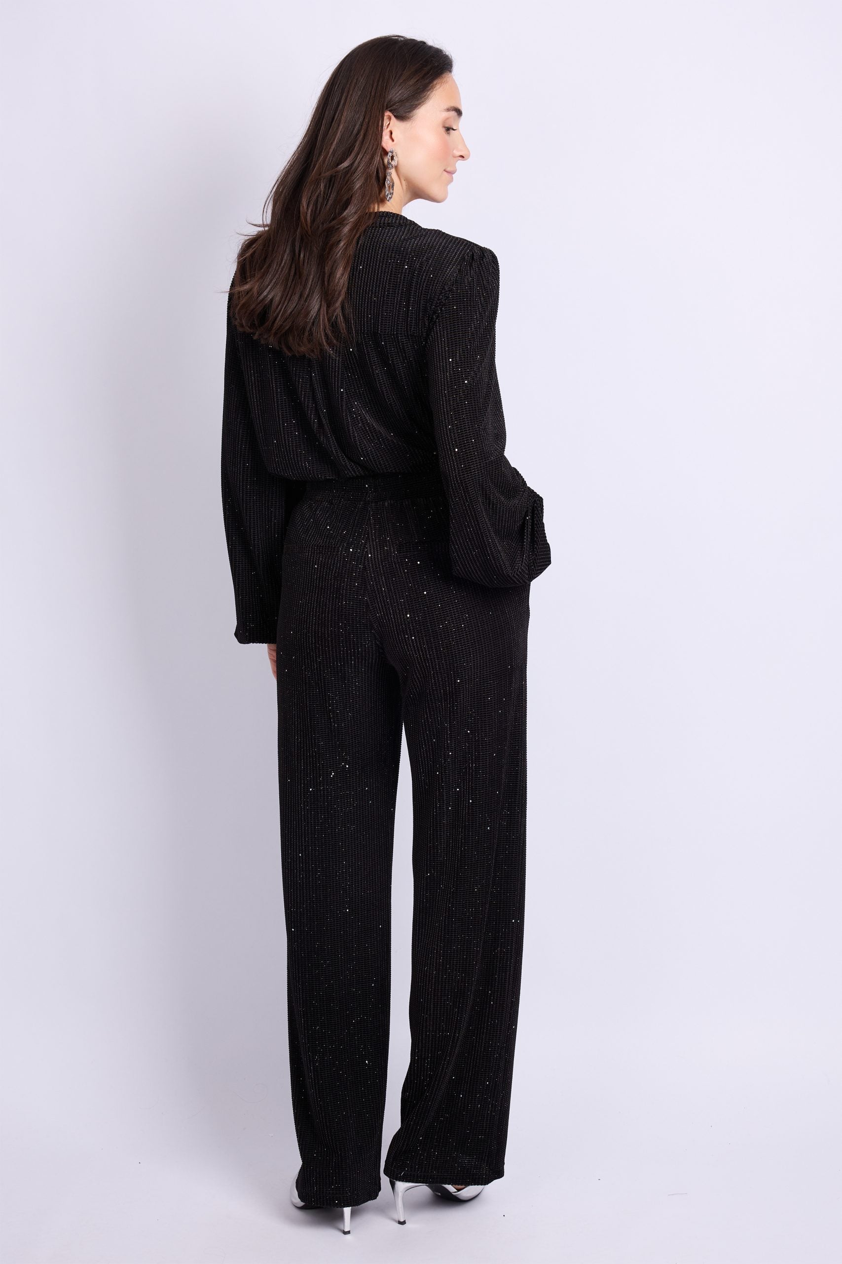 C&S Pina Broek zwart