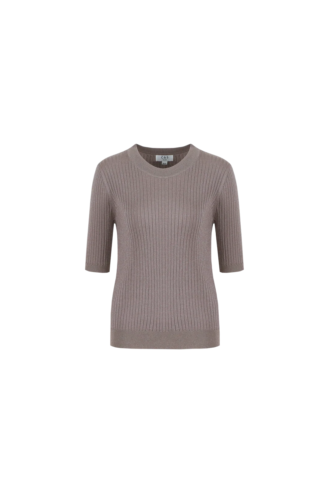 C&S Anne Knit Pullover bronze