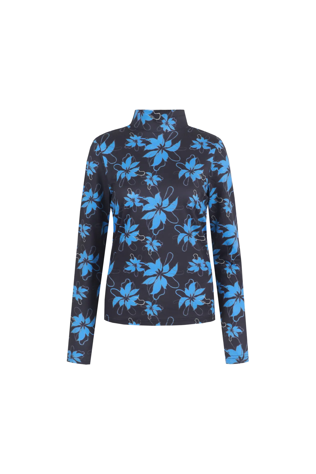 Fluresk Vida Top black / bright blue