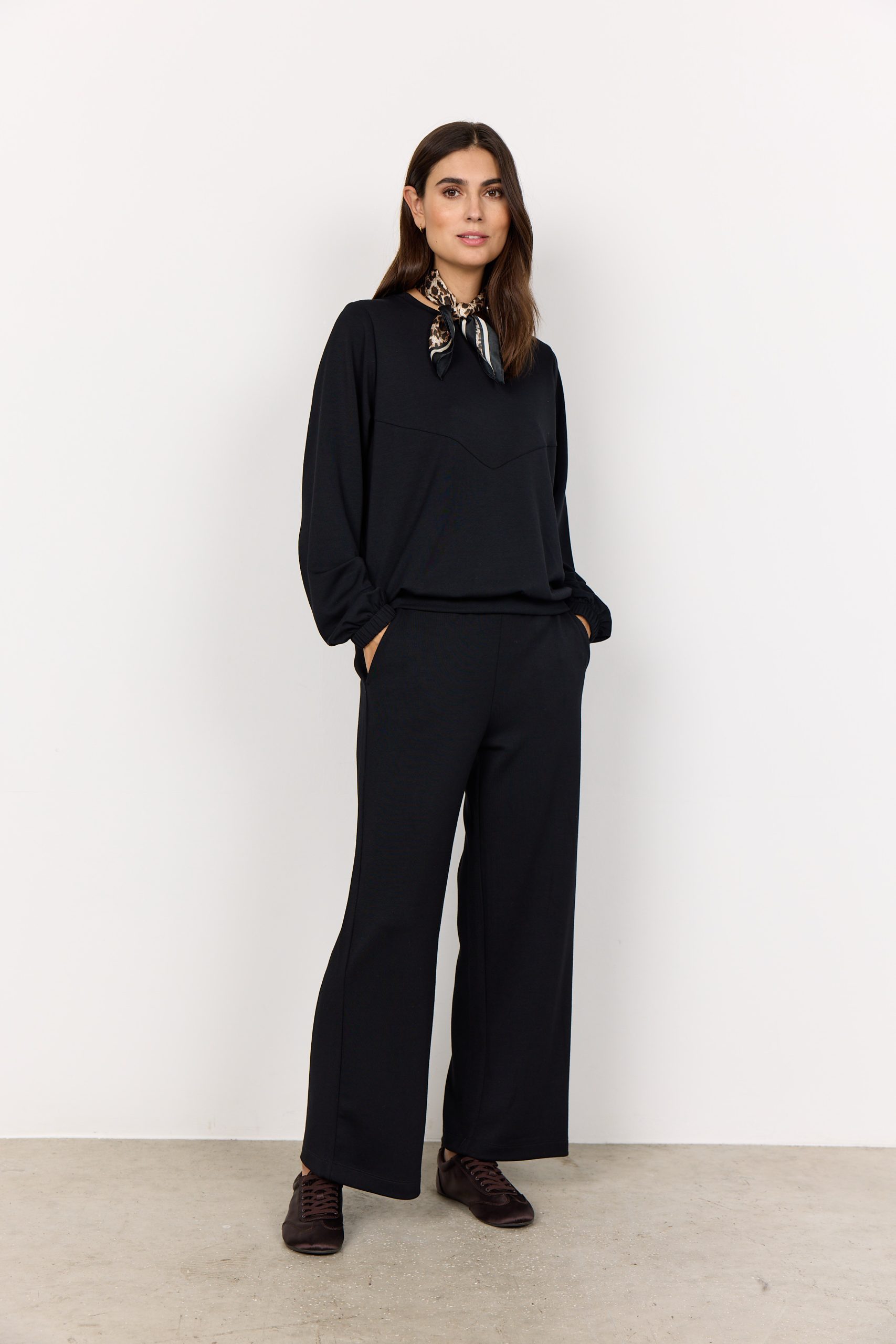 SoyaConcept Banu 220 Trui zwart