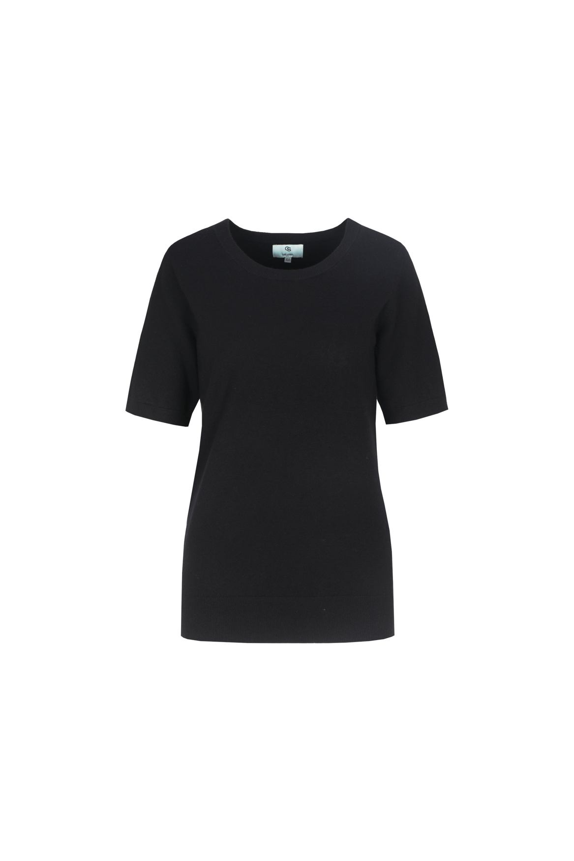 C&S Kenza Knit Top zwart