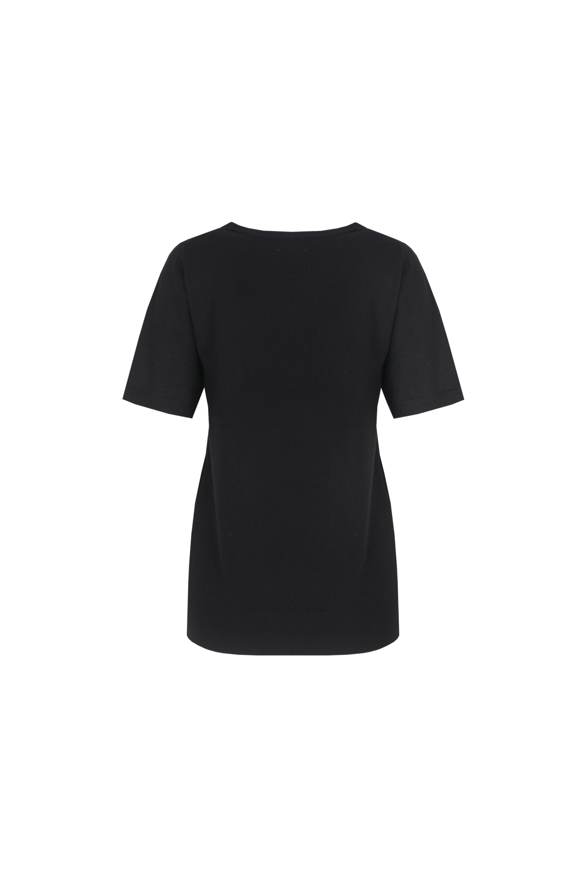 C&S Kenza Knit Top zwart