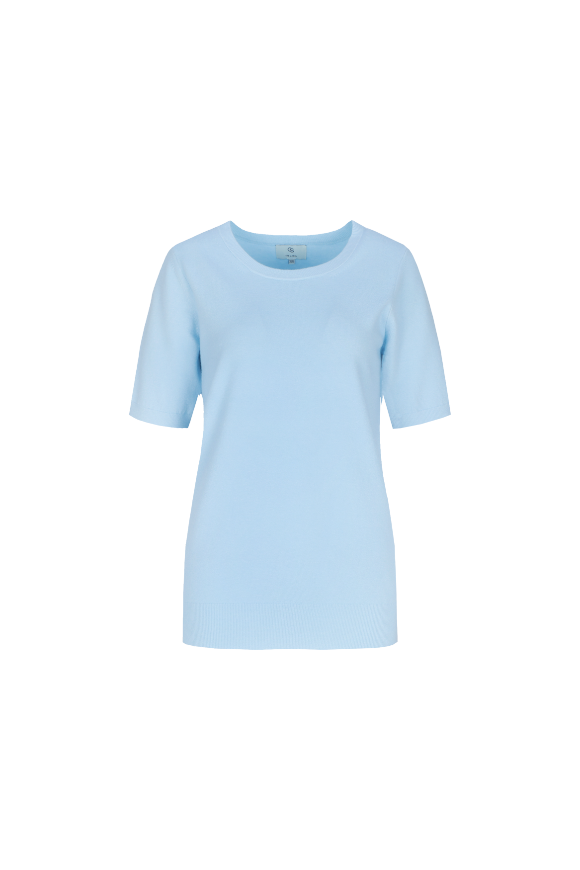 C&S Kenza Knit Top blue mist