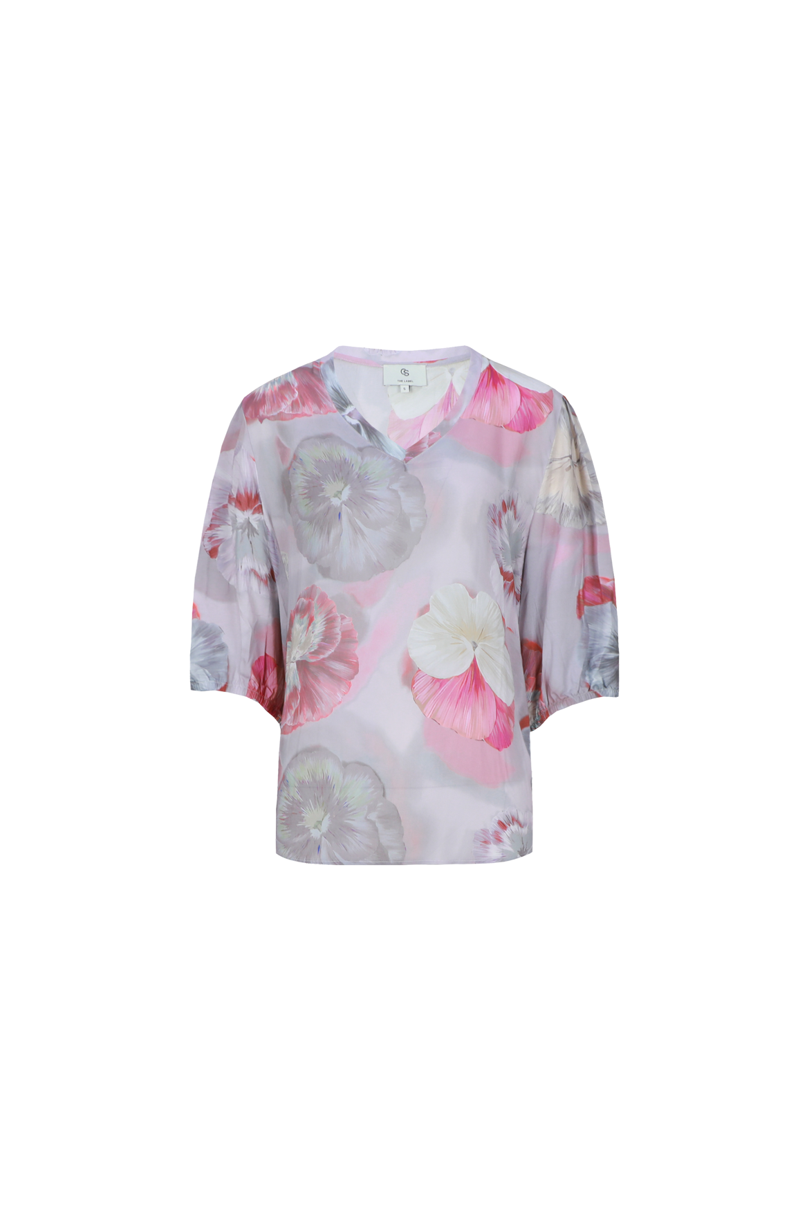 C&S Lana Top slate rose / mix