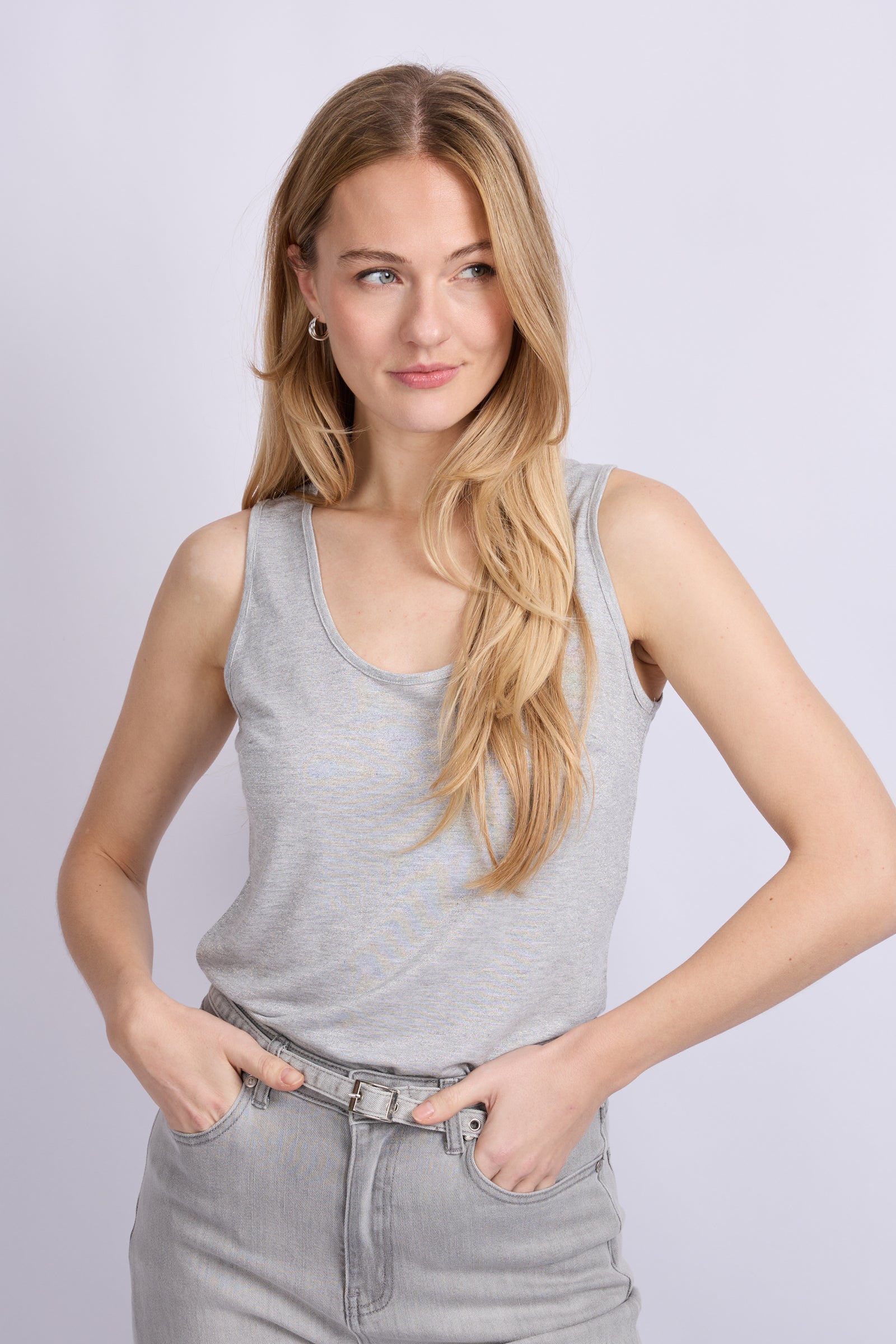 C&S Turijn Top grey mist