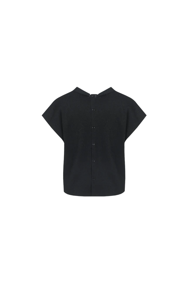 Fluresk Emi Knit Top Black