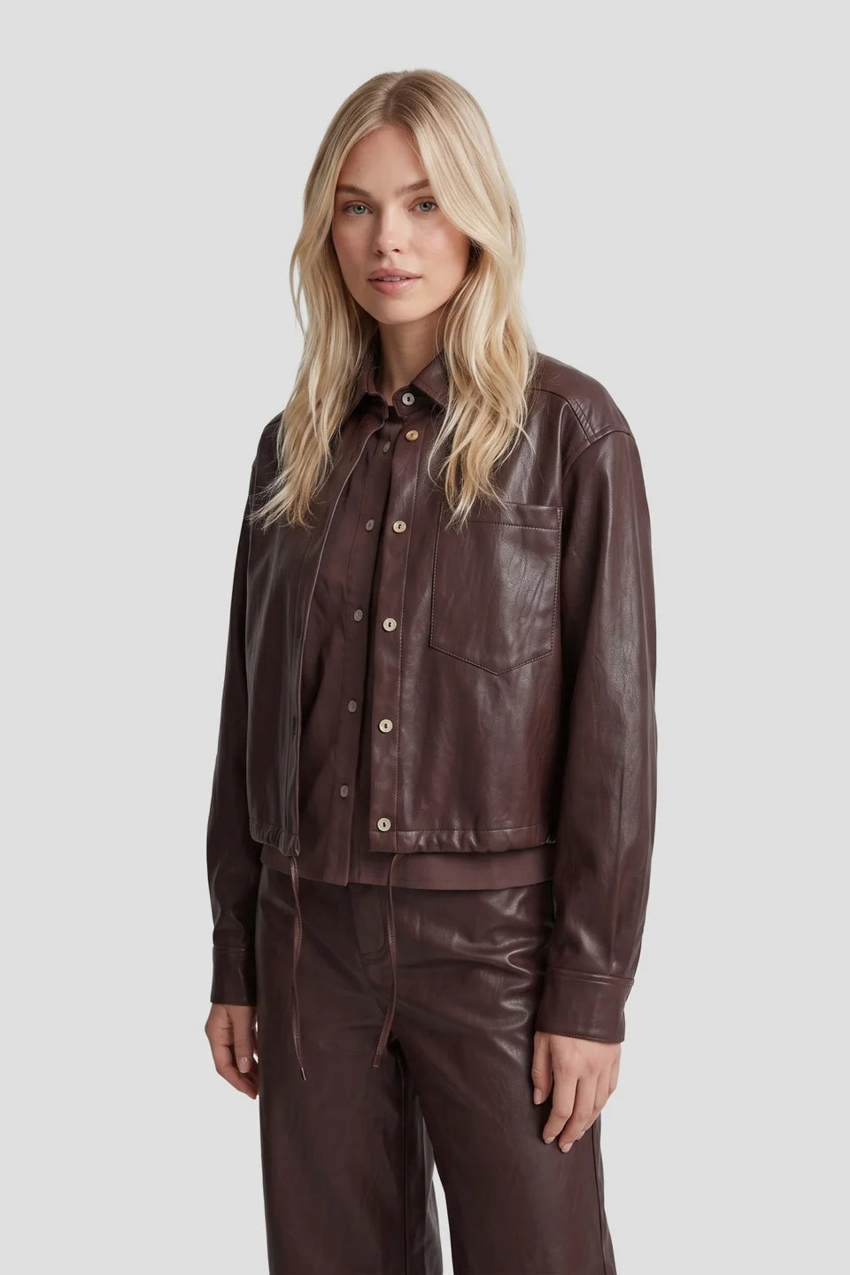 Fluresk Hillie Jacket dusky maroon