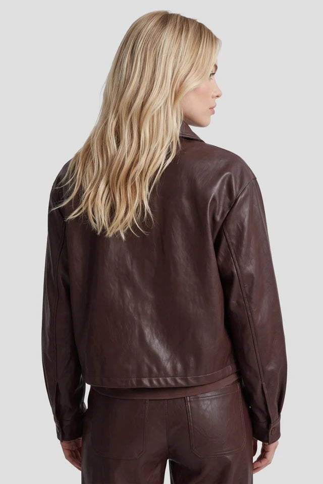Fluresk Hillie Jacket dusky maroon