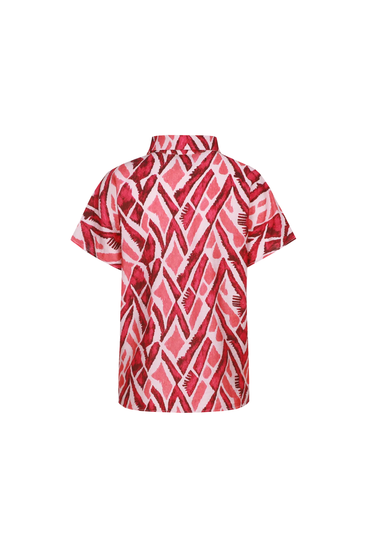 C&S Lene Blouse powder pink / sunkissed coral