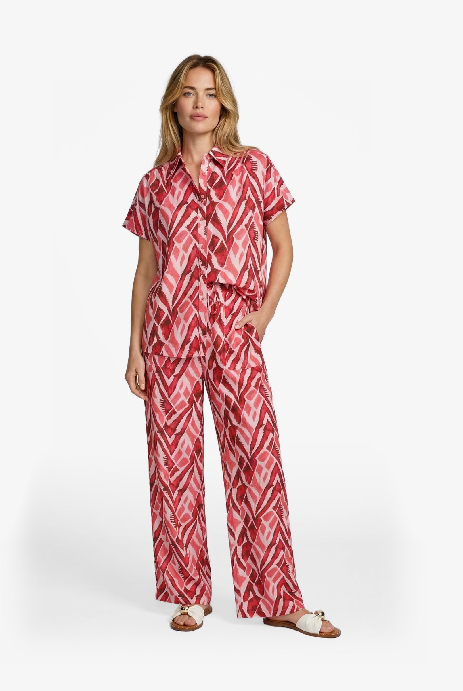 C&S Philine Broek powder pink / sunkissed coral