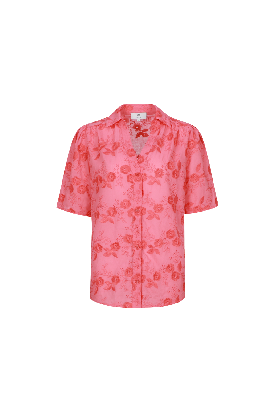C&S Loveli Blouse sunkissed coral