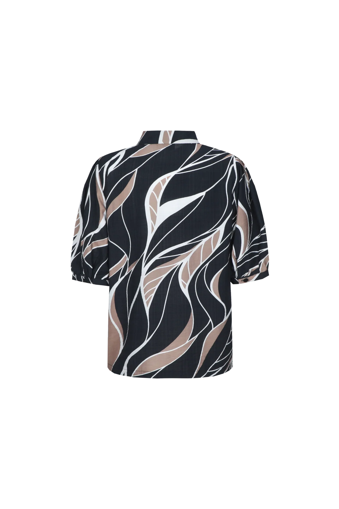 C&S Lisa Blouse black / latte