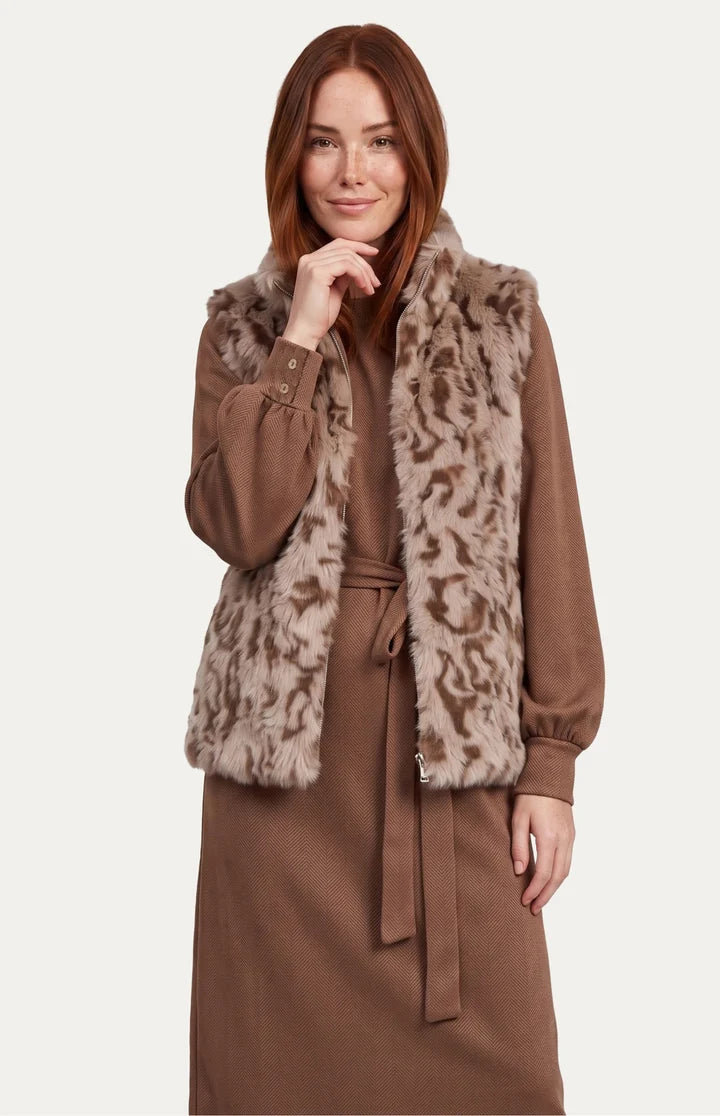 G-Maxx Clarimond Gilet bronze/cappucino